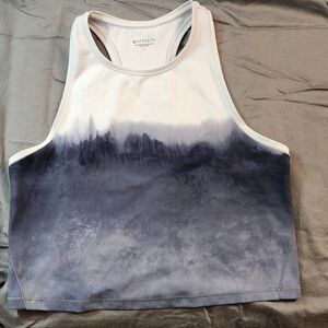 Athleta‎ Blue and White Tank Top